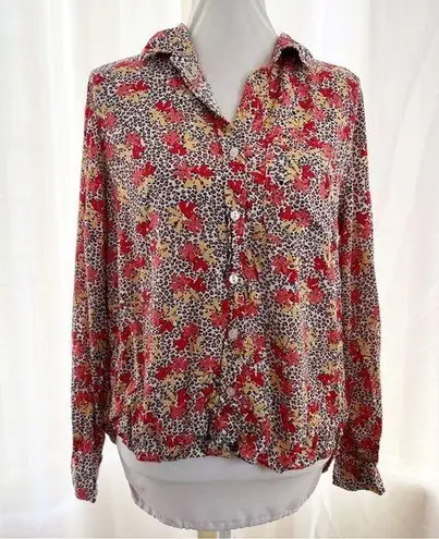 Velvet Heart Long Sleeve button Shirt Size Medium