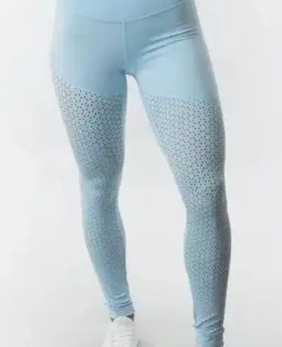 Buffbunny Allure Laser Leggings – Arctic Blue – VIDA Fabric – Size Medium
