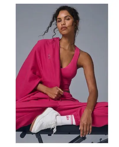 Alo Yoga Accolade Sweatpant Pink Summer Crush L