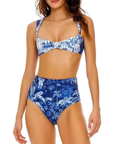 Agua Bendita New Alicia Bikini Bottom Tales Reversible Large