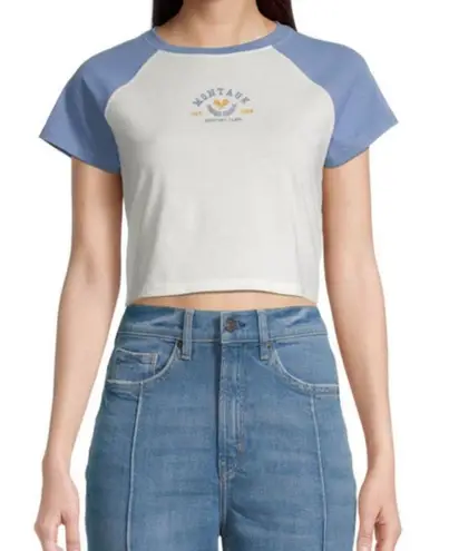 Arizona Jeans Arizona Round Neck Short Sleeve Crop Top