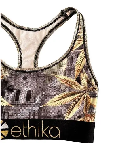 Ethika  Sports Bra Womens XS Camouflage Racerback Activewear Yoga Running NEW