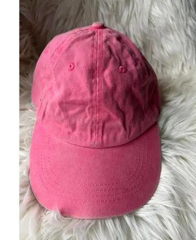 Brooks Brothers Stylish Pink Baseball Cap - Adjustable & Casual