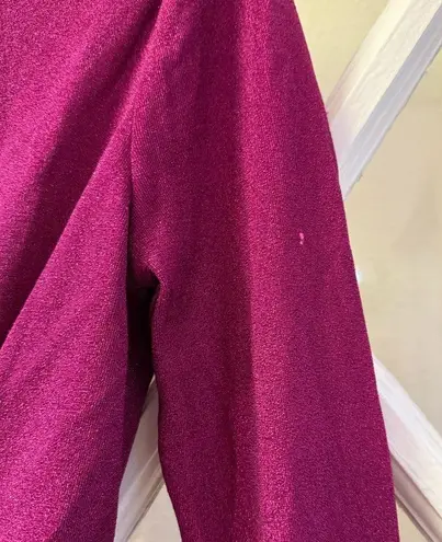 Monique Lhuillier ML
Purple Metallic Knit Dress