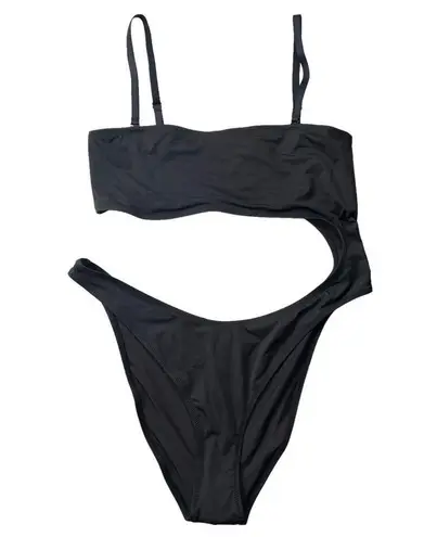 SKIMS STRAPLESS MONOKINI IN ONYX BLACK SIZE 2X NWT