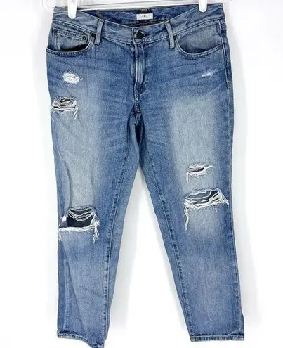 ABLE The Slouch Distressed Relaxed Fit Jeans 27