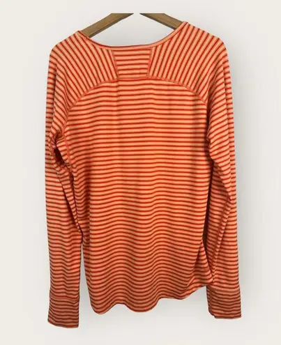 Mountain Hardwear  Womens XL Butterlicious Stripe Crew Neck Sweatshirt 1700421