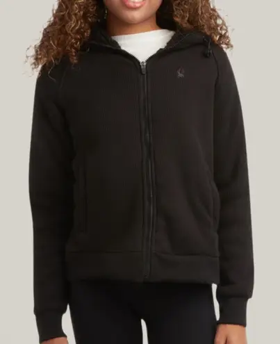 Spyder NWT Women’s Sherpa Fleece Thermal Hoodie Jacket Black - Small