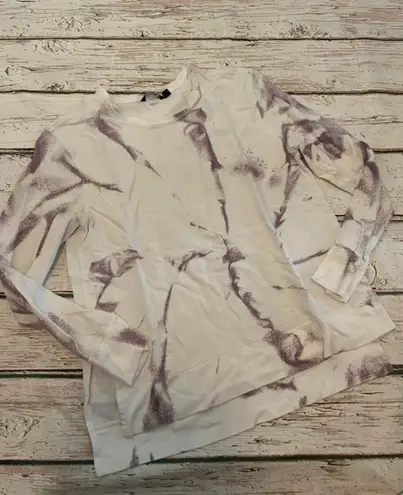 Peach Gym.Work.Play Tie Dye Sweatshirt