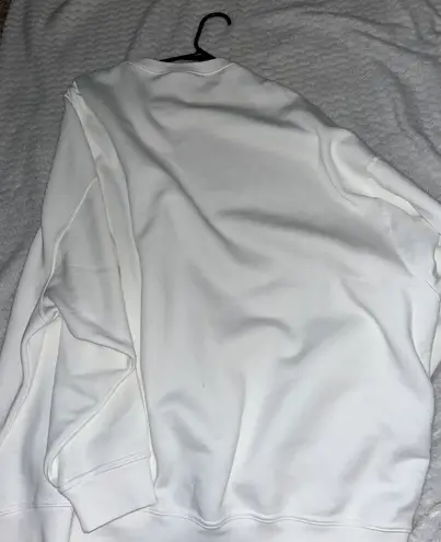 Nike Oversized White Hoodie