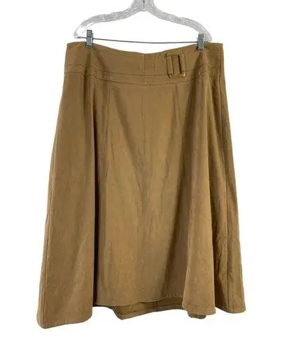 cj banks Women's Bare Tan Mid Long Skirt