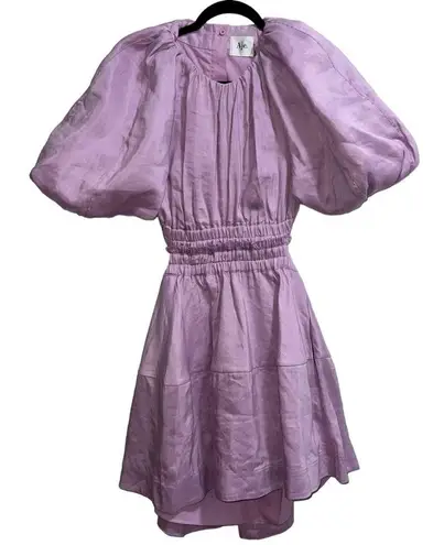NEW NWT Aje. Solitude Cutout Mini Dress Light Purple Size 4