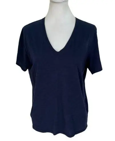 Hope by Ringstrand Soderberg Navy Blue V Tee Short Sleeve T Shirt Size FR34 US 2