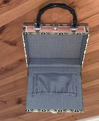 Cigar Box ”Vermouth Bianca” Braciano Purse Black