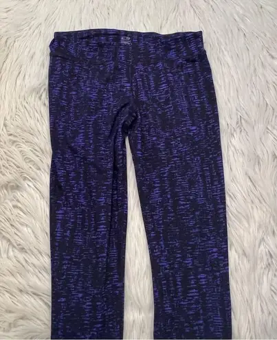 C9 Champion Duo Dry Leggings Black Purple Geo