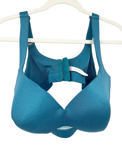 Cacique Lane Bryant Womens Smooth Lightly Lined Balconette Bra Size 42F Teal