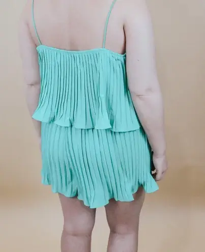 LUCKY PLEATED ROMPER