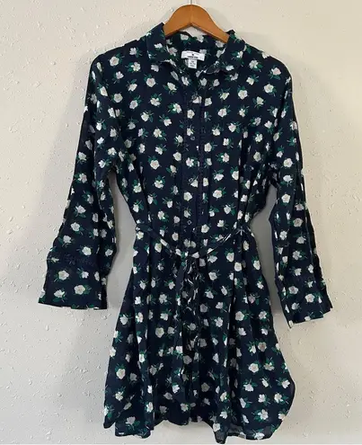 Draper James  Lands’ End Blue Floral Magnolia Print Coverup Dress 1X