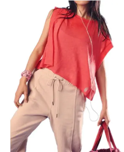 Free People Movement My Time Tee in Hibiscus size L NWT