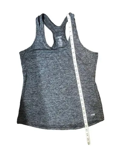 Avia  gray space dyed racer back athletic tank top