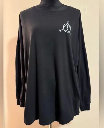 Preloved Panic! At The Disco Black and White Logo Long