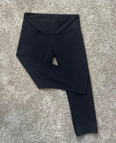 Lululemon Black Crop Capris Leggings 21"