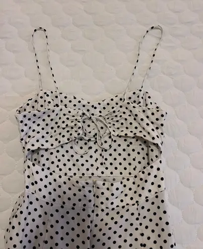 ZARA polka dot dress