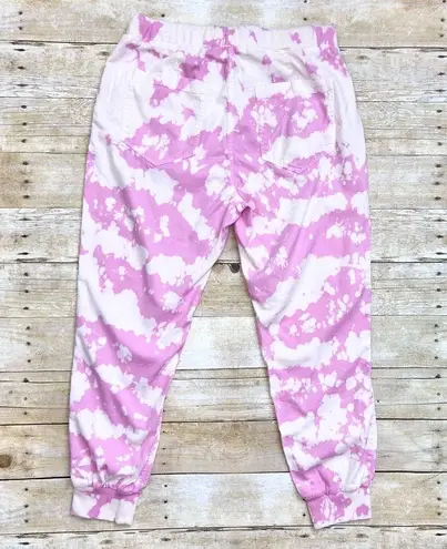 Sundry NWT  Pink Tie Dye Jogger Pants