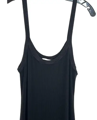 Z Supply  Black Ribbed Tank Dress - M