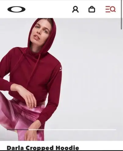 Oakley Darla Cropped Hoodie