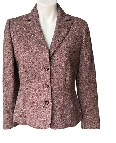 Evan Picone Vintage  Tweed Jacket Blazer