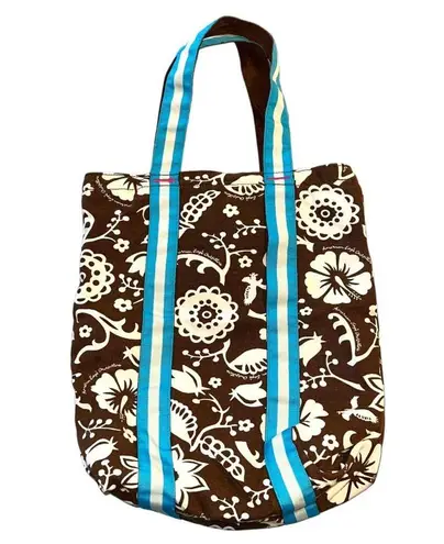 American Eagle  Womens Shoulder Bag Tropical Print Summer Beach Bag Retro Floral