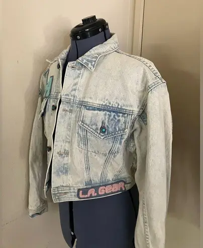 Vintage LA Gear Original Jean Essential Denim Jacket Women’s L Blue Size L