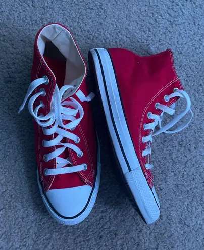 Converse Red Hightop