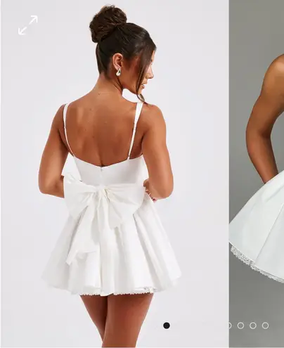 Babyboo Josie Mini Dress  White