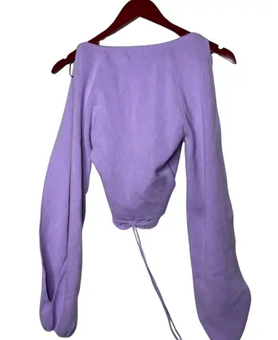 Majorelle New  Zowie Drawcord Top in Purple sz S