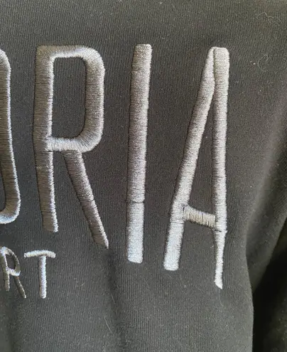 Victoria Sport VICTORIA’S SECRETS- BLACK ZIP FRONT JACKET