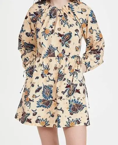 ALC Frank A.L.C. Myra Floral Paisley Shift Dress Boho Vacation Designer Size 10 LIKE NEW