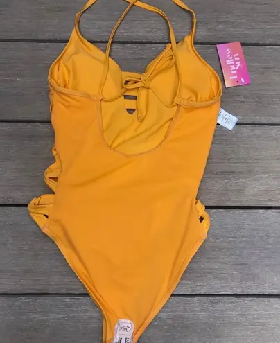 Endless Sun NWT Trending Sunny Yellow Medium One Piece Swimsuit