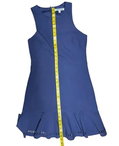 Elizabeth and James Hadley Mini Dress in Ponte Indigo Fit & Flare Size 8