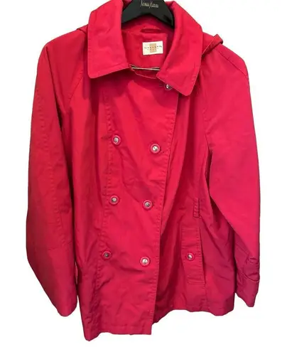 Gallery Woman Pink Double Breasted Jacket Size 2X Casual Fall Lightweight