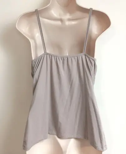 🆕 Bogari silk beaded plunging camisole tank top Size M