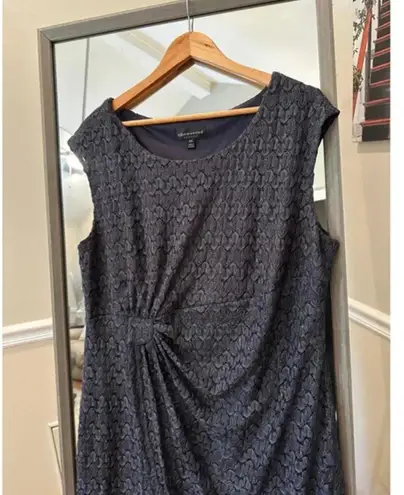 Connected Apparel Women's Dress 16W Gray