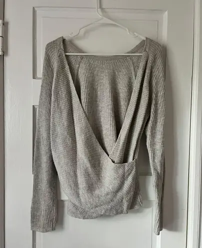 American Eagle Ballet Back Sweater