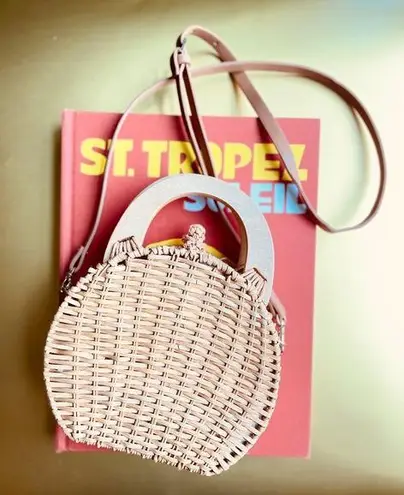 ZARA  Wicker/Straw/Raffia Basket Bag