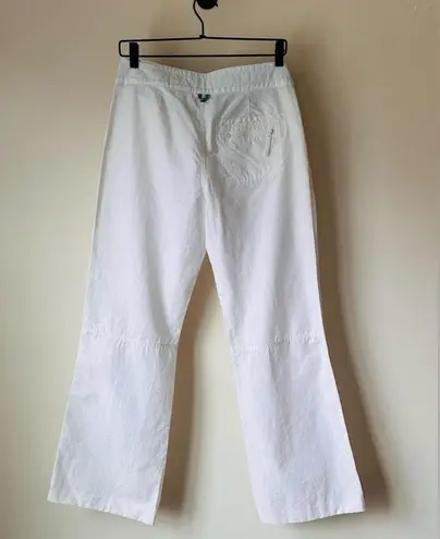 G.H. Bass & Co. White Flare Pants