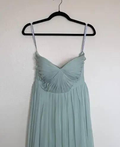 Jenny Yoo Collection Mira Convertable Gown In Sea Foam