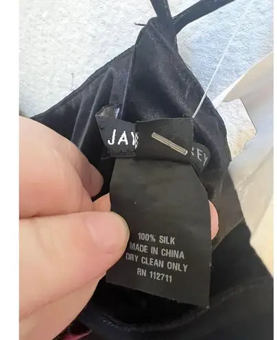 Jay Godfrey NWT $484 SOLID BLACK DRESS SIZE 8 (L10)