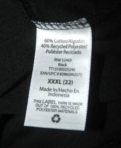 NWOT Custom Birthday Est. 1972 Ladies Black T