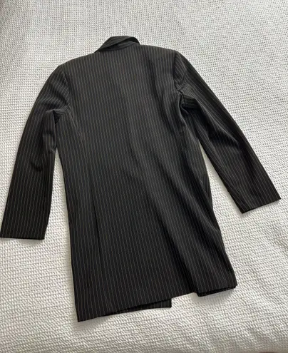 T&Company striped long blazer Black Size M